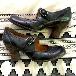 Naya Jupiter Heels 9 Navy/Blue Gray